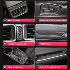 Interior & Exterior Trim Cover Kit For Mazda CX-5 (2017–2026)