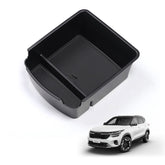 Centre Console Armrest Organizer For Kia Seltos (2019–2026)