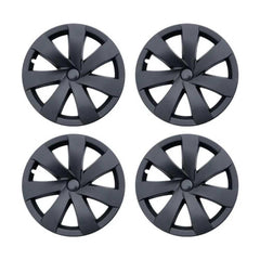 19‘’ Razor Wheel Covers Matt Black for Model Y - TESDADDY
