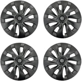 18‘’ Turbine Wheel Covers Matte Black For Tesla Model 3 (2021-2023)