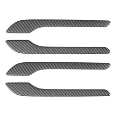Real Carbon Fibre Car Door Handle Wrap Cover For Tesla Model 3(2024-2026)/Model Y(2025-2026)