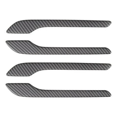 Real Carbon Fibre Car Door Handle Wrap Cover For Tesla Model 3(2024-2026)/Model Y(2025-2026)