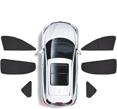 Privacy Curtains & Full Windows Sunshade For Model 3 -TESDADDY