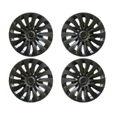 18‘’ Turbine Symmetrical Wheel Covers Matte Black for Model 3 (2024 Highland) - TESDADDY