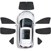 Privacy Curtains & Full Window Sunshades For Tesla Model 3 (2021-2026)