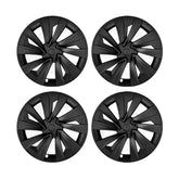 19" Bladed Wheel Covers Matt Black For Tesla Model Y(2025-2026)