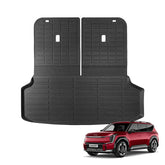 TPE Full Boot & Seat Back Protection Mat For Kia EV9 (2023–2026)