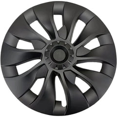 18‘’ Turbine Symmetrical Wheel Covers Matte Black For Tesla Model 3 (2021-2023)
