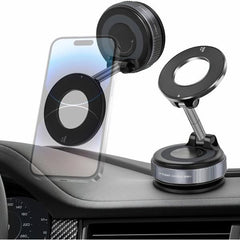Foldable Magnetic Phone Holder — Dashboard & Windshield