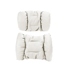 Nappa Leather Padded Neck & Lumbar Support Pillow