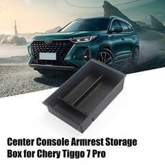 Center Armrest Storage Box Organizer For Chery Tiggo 7 / Tiggo 7 Pro (2023-2026)