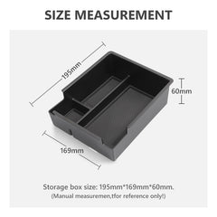 Center Armrest Storage Box Organizer For Chery C5 / Omoda 5 (2023–2026)