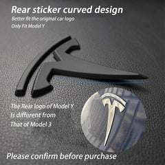 T Badge Covers For Tesla Model Y (2022-2024)