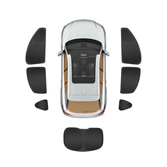 Privacy Curtains & Full Window Sunshades For Volkswagen Golf (2018-2026)