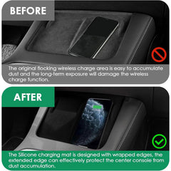 Wireless Charging Liner Protector For Tesla Model 3 (2021-2023) /Model Y (2022-2024)