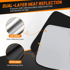 Privacy Curtains & Full Window Sunshades For GWM Cannon (2021-2026)