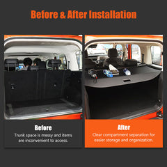 Retractable Trunk Cargo Cover Privacy Shield For GWM Tank 300 (2023-2026)