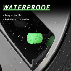 Vacuum tire Luminous Valve Head Cap(green) - TESDADDY