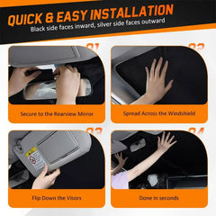 Windscreen Sunshade For Chery Tiggo 7 / Tiggo 7 Pro (2023-2026)