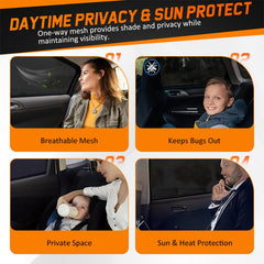 Mesh Window Screens For Toyota Prado (2024-2026)