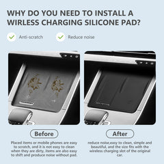 Wireless Charging Silicone Pad For Chery C5 / Omoda 5 (2023–2026)