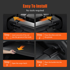 Retractable Trunk Cargo Cover Privacy Shield For GWM Tank 300 (2023-2026)