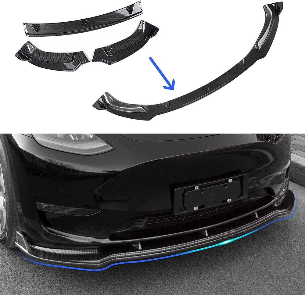 Front Lip Splitter for Model Y - TESDADDY