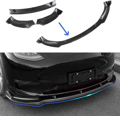 Premium Front Lip Splitter For Tesla Model 3 (2019-2023)