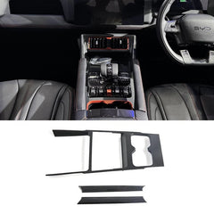 Interior Accessories Trim Kit for BYD Shark 6 (2024–2026) - Central Console, AC Vent, Steering Wheel, Gear Shift, Multi-Panel, Window Switch Cover Trims