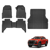 Bundle: TPE Floor Mats and Liners For Isuzu D-MAX (2020-2026)