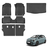Bundle: TPE Floor Mats and Liners For Kia Picanto (2016–2026)