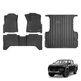 Bundle: TPE Floor Mats and Liners For Toyota Hilux (double cab) (2015-2025)