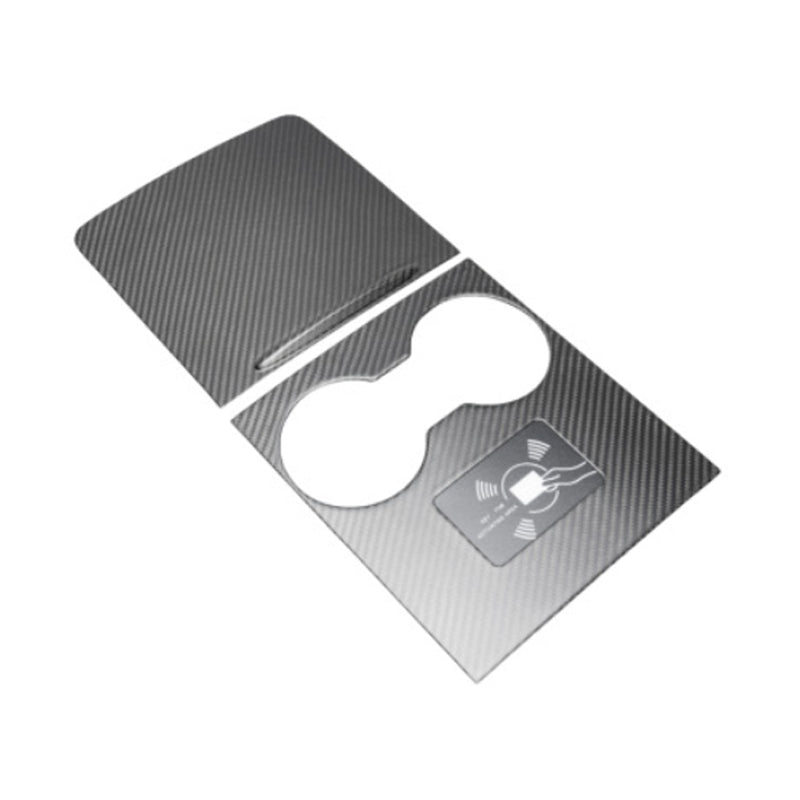 Genuine carbon fiber console trim set.