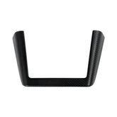 TESDADDY carbon fibre wireless phone charger surround trim for Tesla Model 3 2024–2025 and Model Y 2025 Juniper.