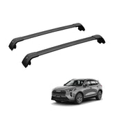 Lockable Aluminium Roof Rack Cross Bars For GWM Haval Jolion (2024-2026)