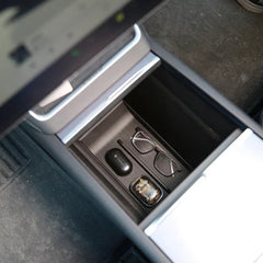 Lower Centre Console Organiser Liner For Tesla Model Y (2025-2026 Juniper)