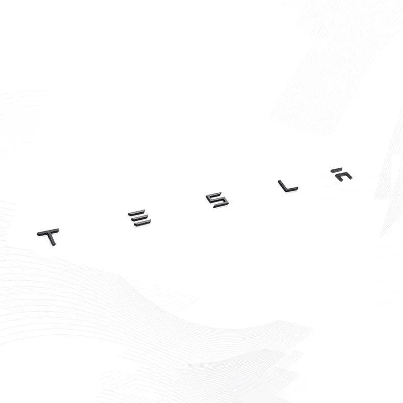 TESLA Letter Badge - TESDADDY