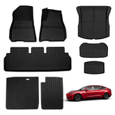 Bundle: Floor Mats And Liners For Tesla Model 3 (2024-2026)