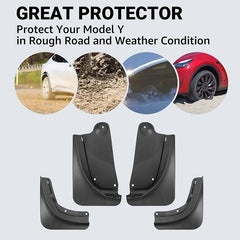 Mud Flaps For Tesla Model Y (2022-2024)