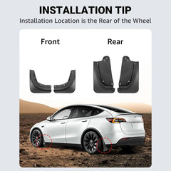 Mud Flaps For Tesla Model Y (2022-2024)