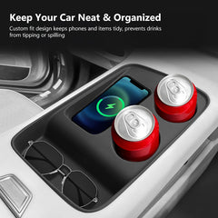 Center Console Cup Holder & Storage Organizer For GWM Haval H6 (2025–2026)