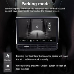 8.8'' Andriod Rear Entertainment Screen (New) For Tesla Model 3 /Model Y