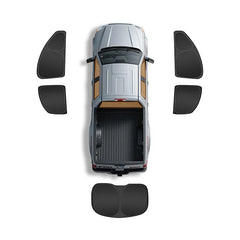 Privacy Curtains & Full Window Sunshades For Chevrolet Silverado (2020-2026)