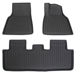 3D All-Weather TPE Floor Mats - Model Y - TESDADDY
