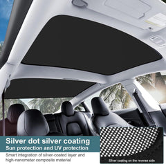 Glass Roof Sunshade for Model 3 - TESDADDY