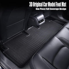3D All-Weather TPE Floor Mats - Model 3 - TESDADDY