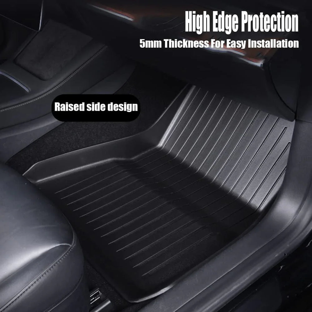 3D All-Weather TPE Floor Mats - Model 3 - TESDADDY