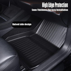 3D All-Weather TPE Floor Mats - Model 3 - TESDADDY