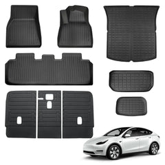 Bundle: Floor Mats and Liners For Tesla Model Y (2022-2024)