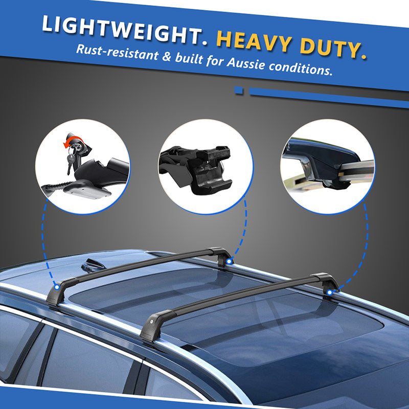 Roof Rack Cross Bars For MG HS (2025–2026)